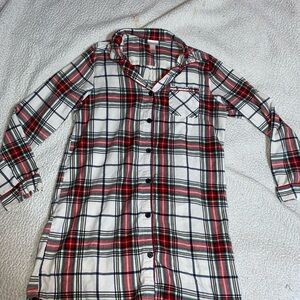 Women’s Plaid Wondershop Button-Up Shirt Size Medium